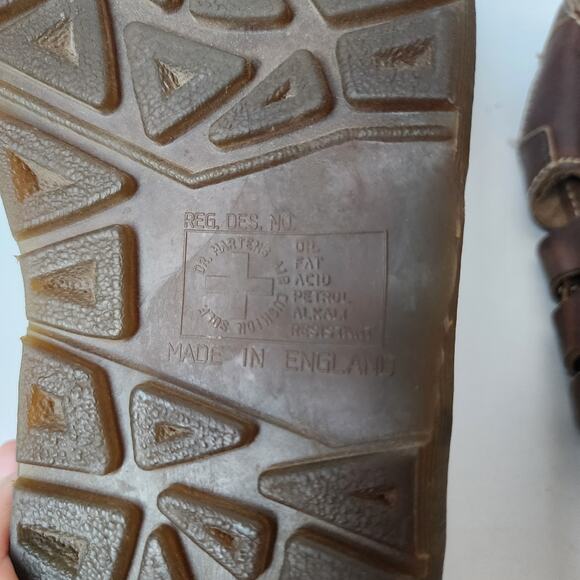 Dr Doc Martens Sandals Womens Size 6 Mens Size 4 Vintage Fisherman Leather 8092 - Picture 11 of 13